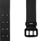 Maison Margiela - 3.5cm Black Leather Belt - Black