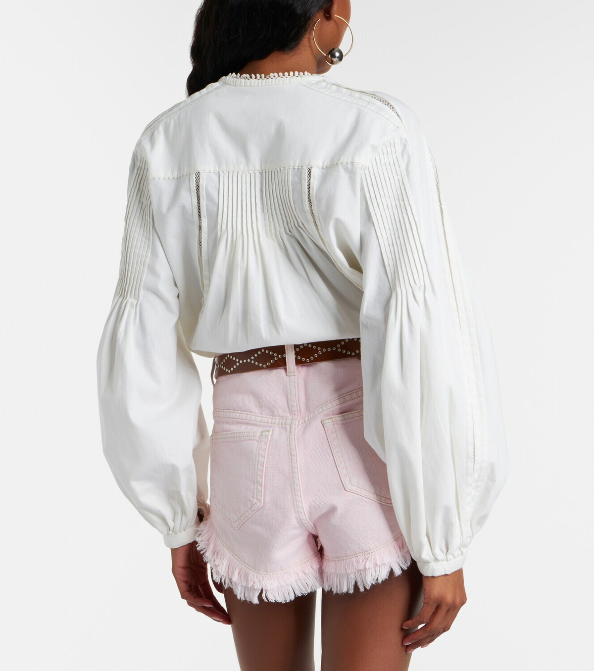 Isabel Marant Eneidala denim shorts