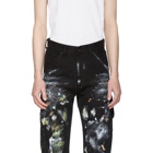 Off-White Black Denim Vintage Carpenter Trousers