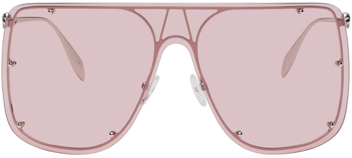 Photo: Alexander McQueen Silver Skull Sunglasses