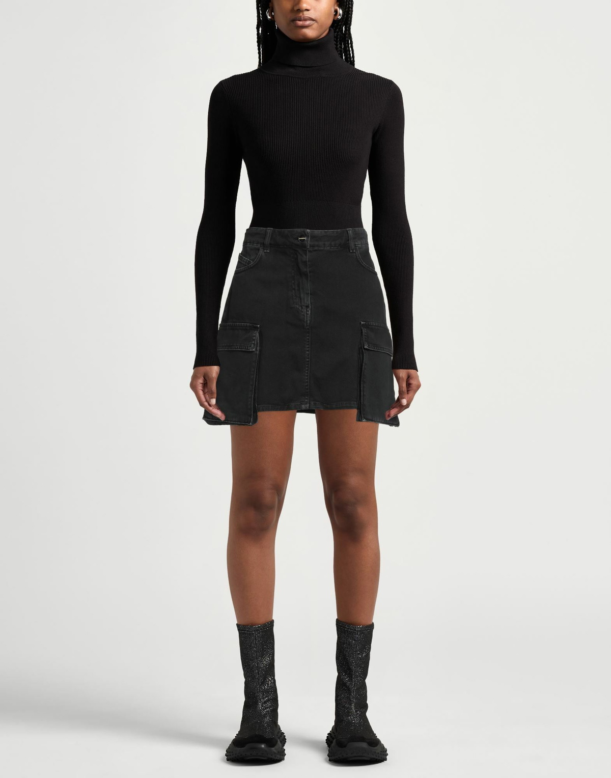 Barrow Womens Mini skirt in Black