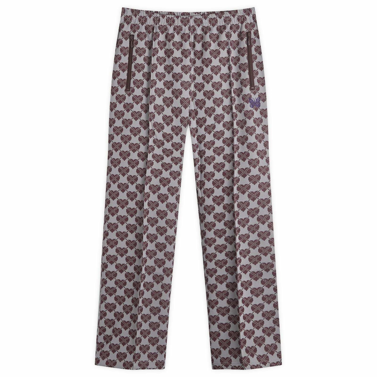 Needles Poly Jacquard Track Pant in Papillon Needles