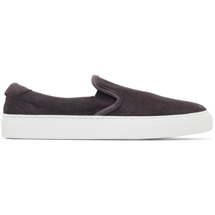 Photo: Diemme Purple Suede Garda Slip-On Sneakers