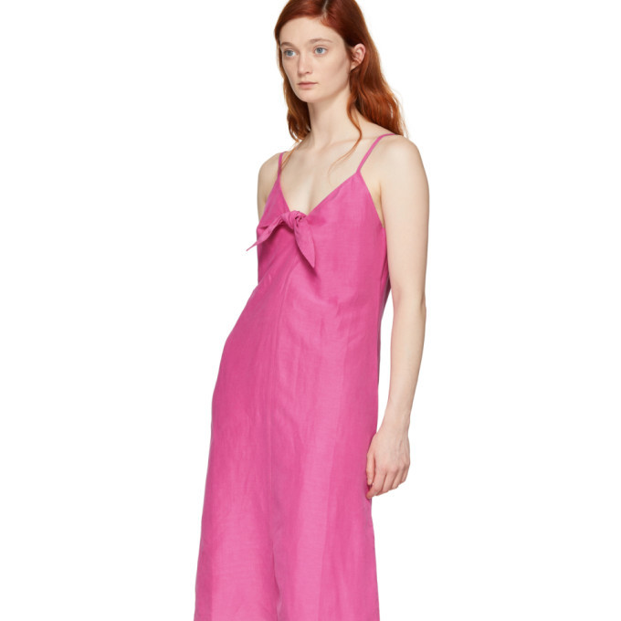 simon miller argan satin dress SIMONMILLER Silver Argan Maxi Dress Simon Miller