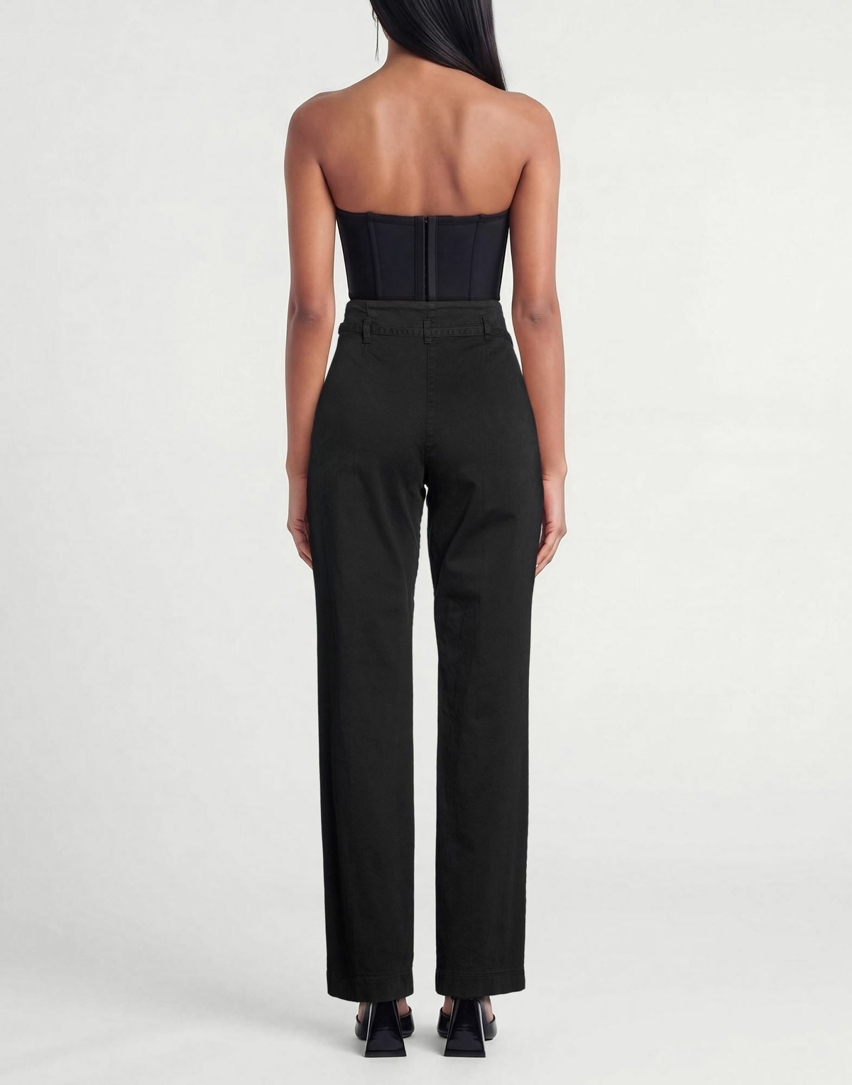 Manila Grace Womens Pants in Black