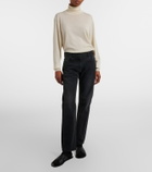 The Row Booker low-rise straight jeans