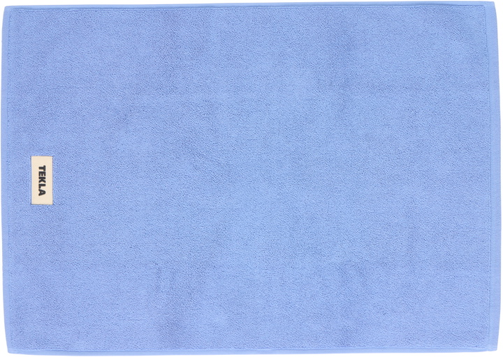 Photo: Tekla Blue Terry Bath Mat
