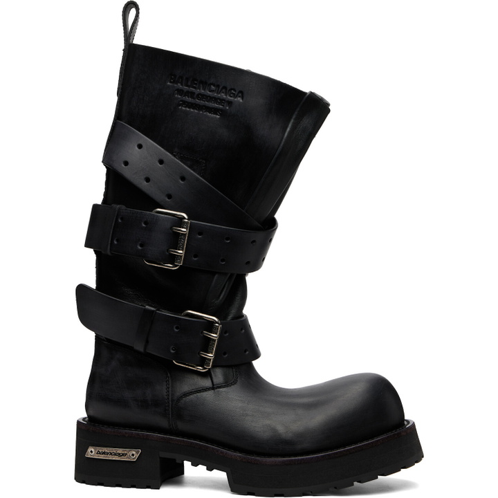 Photo: Balenciaga Black Venom High Boots