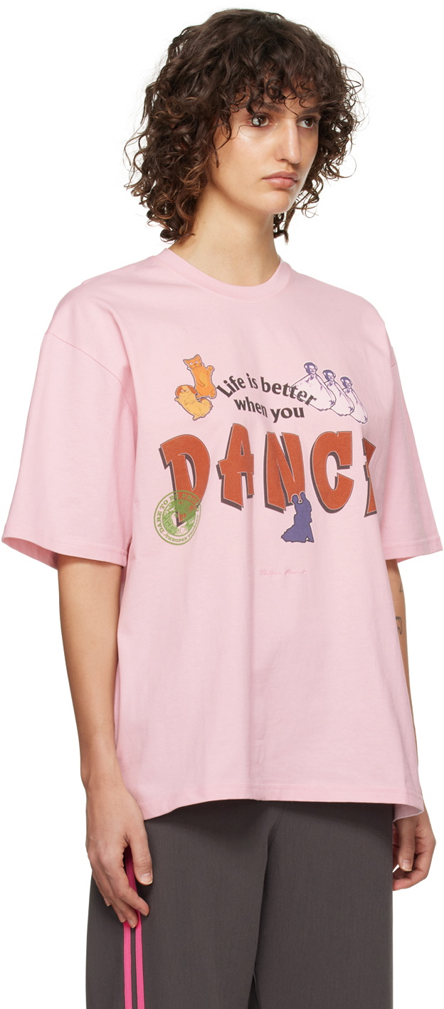 【OPEN YY】PET DRAWING TEE (PINK) OPEN YY】☆PET DRAWING TEE Tシャツ☆Pink