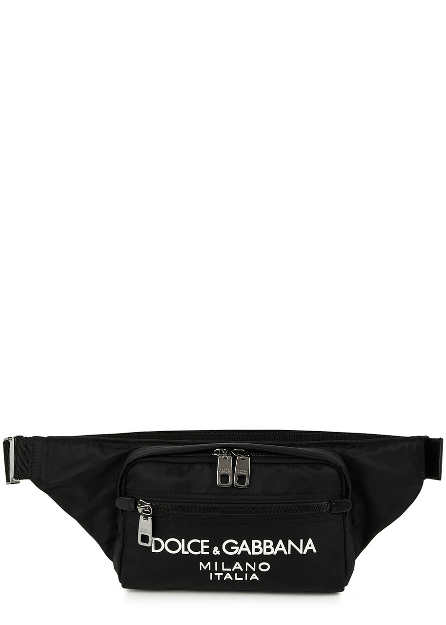 Dolce & Gabbana Logo Nylon Belt bag - Black - One Size