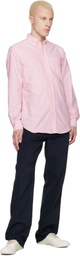 Noah Pink Lightweight Oxford Shirt