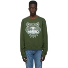 Kenzo Green Classic Tiger Sweatshirt