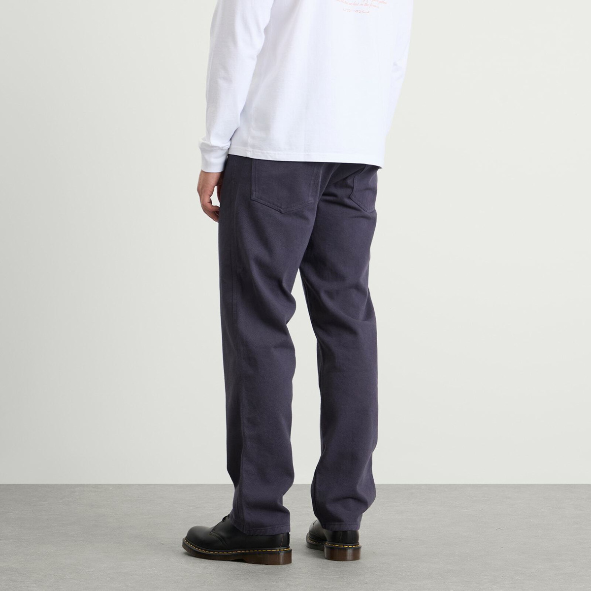 Palmes Men's Coarse Trousers in Dark Blue