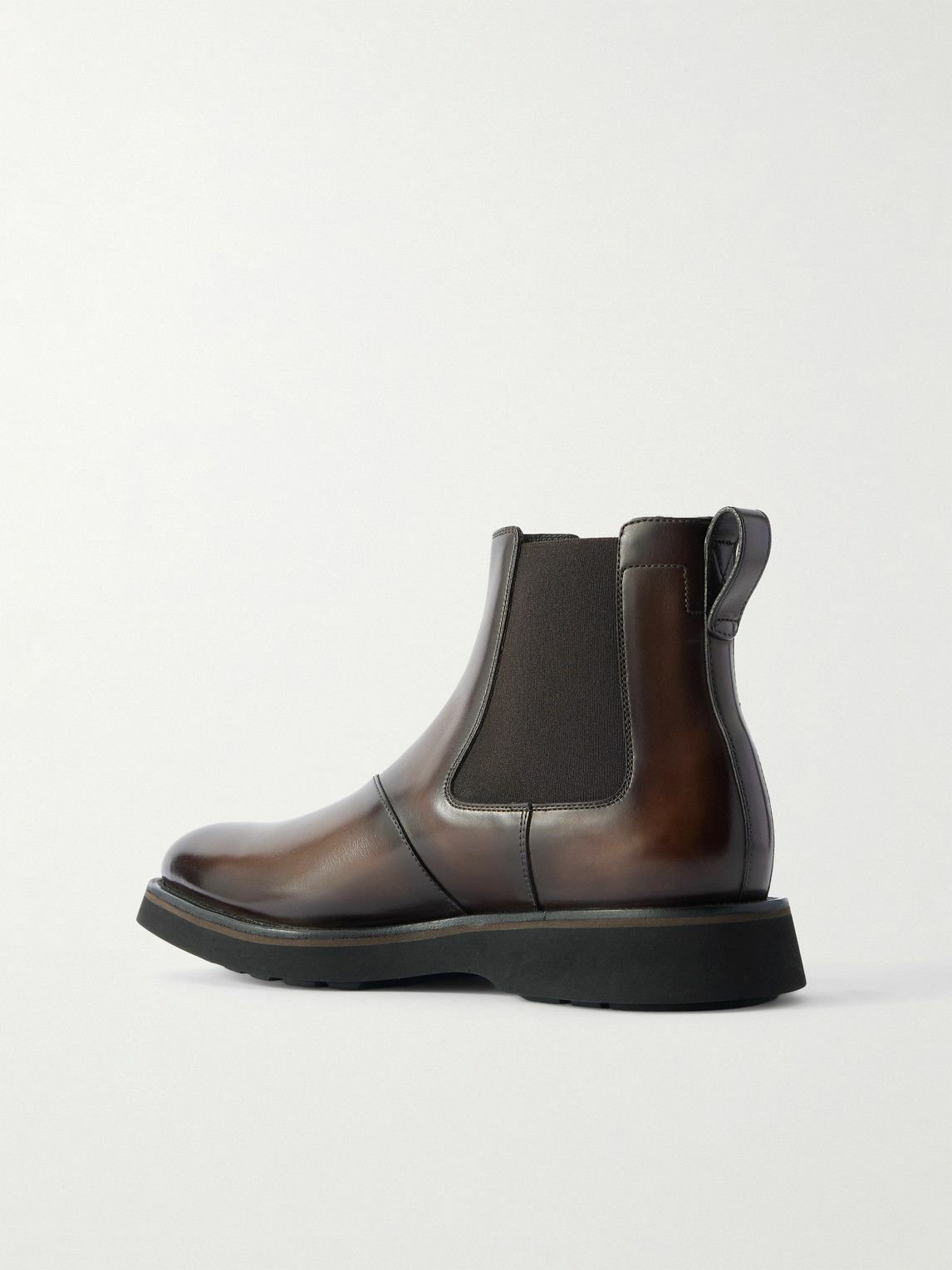 Berluti - Alessio Venezia Leather Chelsea Boots - Brown
