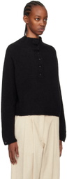 Cordera Black Cropped Polo