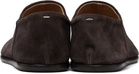 Maison Margiela Brown Tabi Babouche Loafers