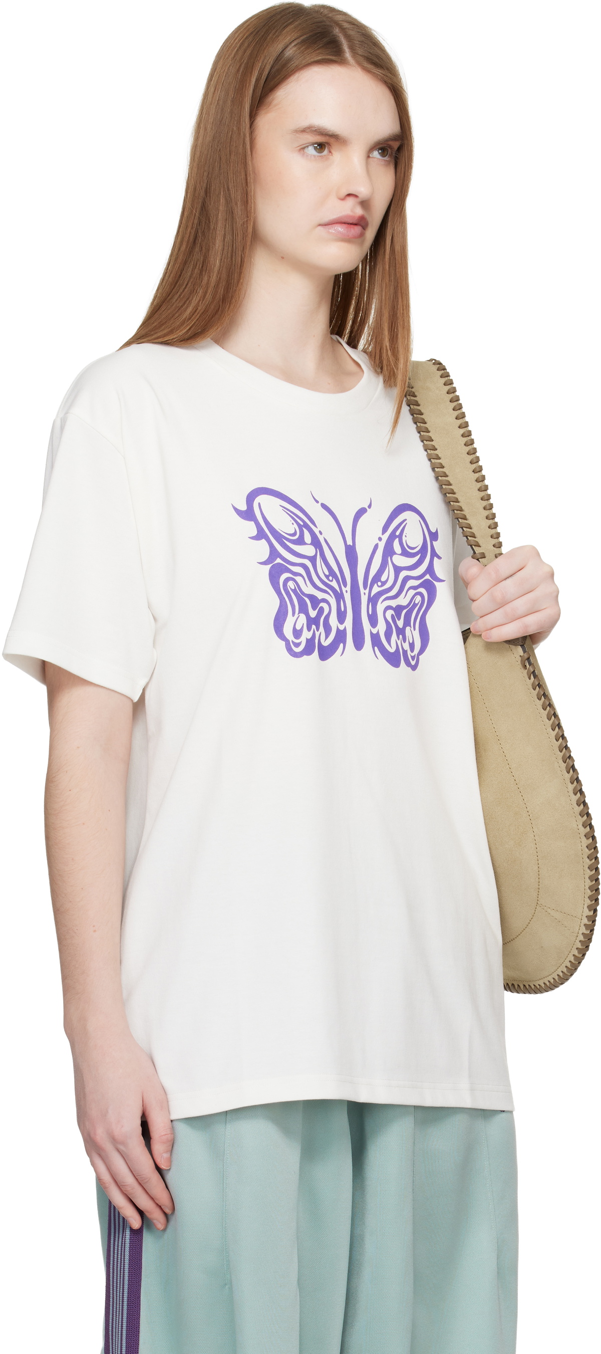NEEDLES Off-White Kae Tanaka Edition S/S Crew Neck T-shirt