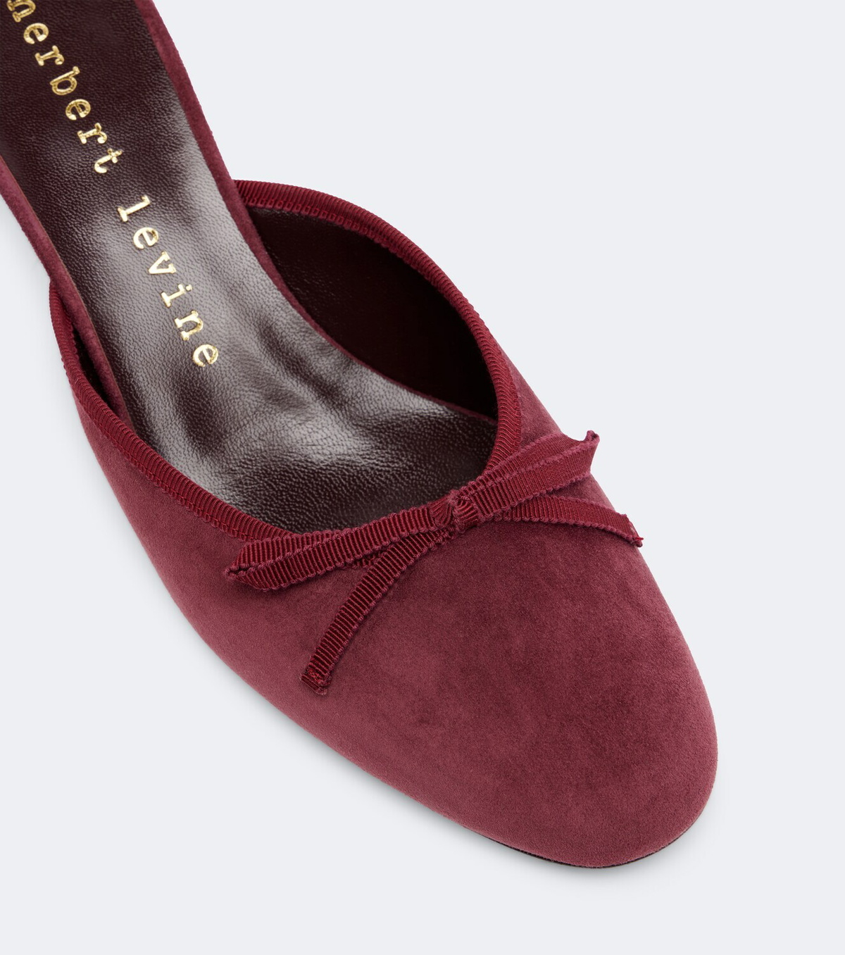 Herbert Levine 24/7 suede mules