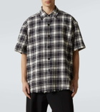 Greg Lauren Plaid cotton shirt