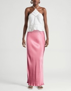 Manila Grace Womens Maxi skirt in Pink