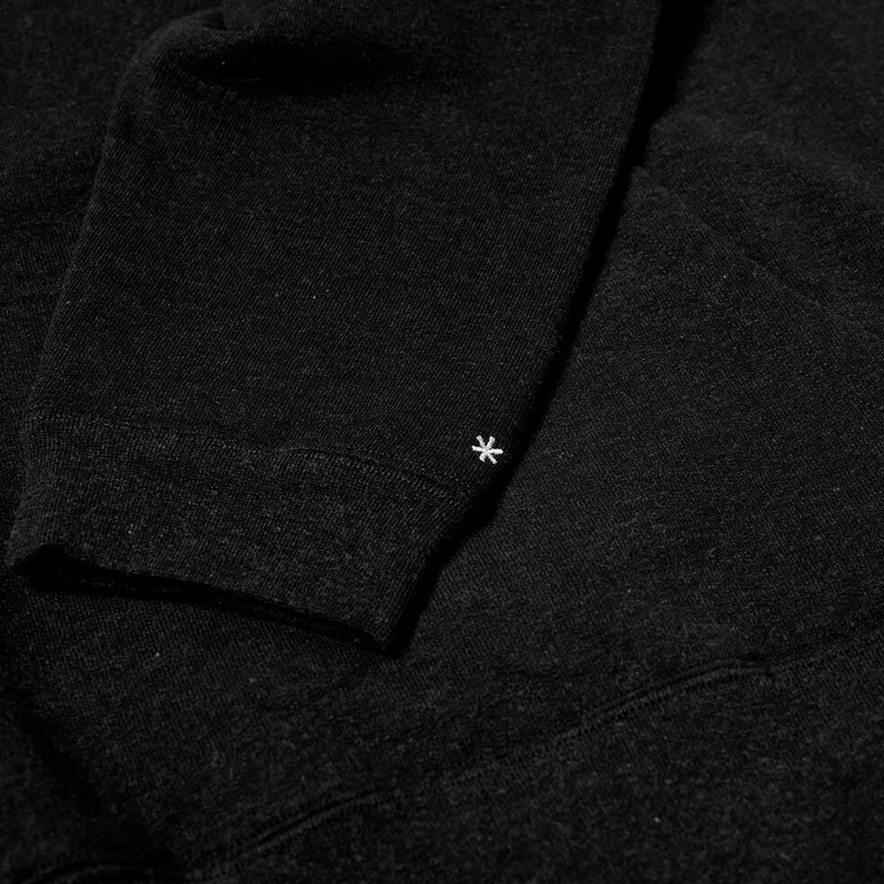 Snow Peak Recycled Cotton Hoody in Black