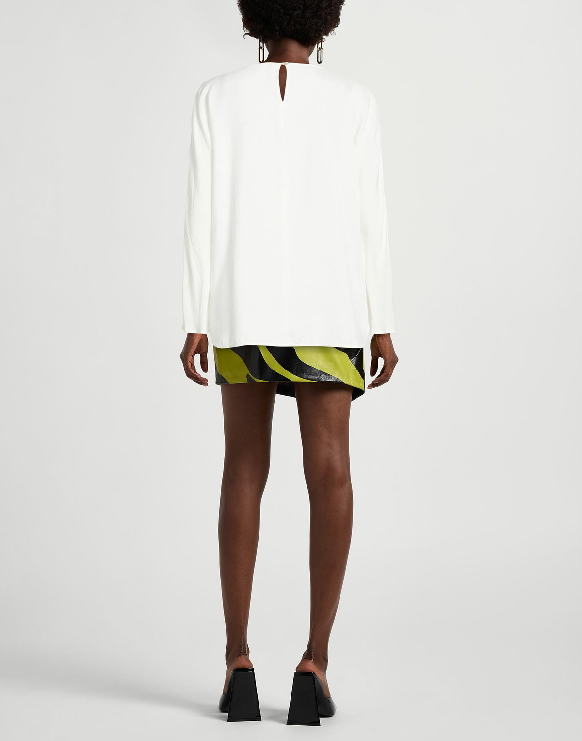 Manila Grace Womens Top in White