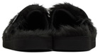 Suicoke Black ZAVO-2EU Slippers