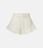 Montce Ruffled cotton shorts
