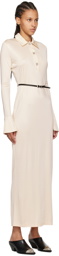Givenchy Off-White Voyou Maxi Dress
