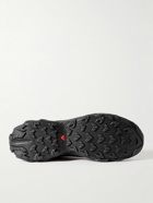 Salomon - Speedverse PRG Vegan Leather and Rubber-Trimmed Mesh Sneakers - Black