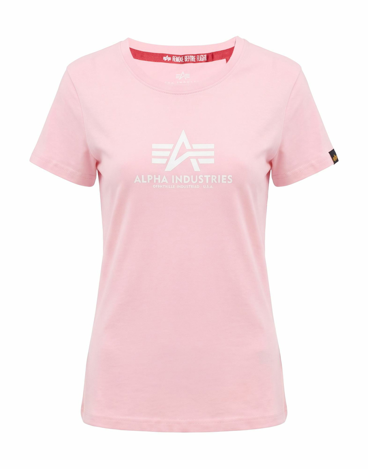 Alpha Industries Womens T-shirt Light in Pink