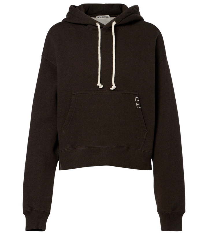 Photo: JW Anderson Cropped cotton hoodie