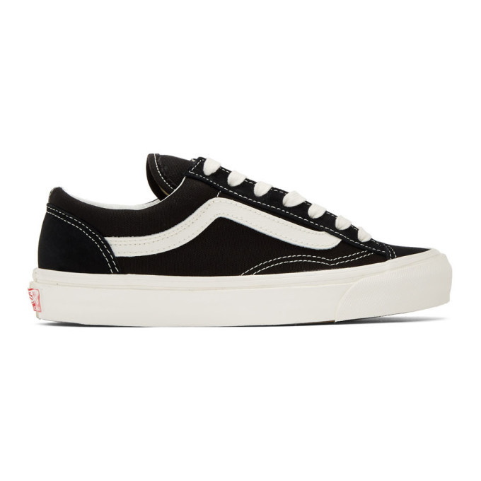 Photo: Vans Black OG Style 36 LX Low Sneakers