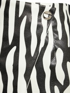 COPERNI - Zebra Coated Jersey Mini Skirt