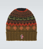 Moncler Grenoble Intarsia wool-blend beanie