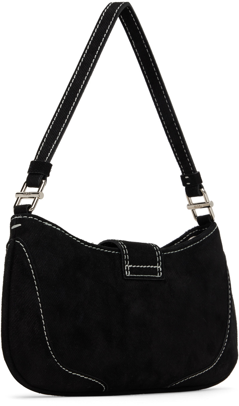 OSOI Black Small Brocle Shoulder Bag OSOI
