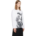 Simone Rocha White 'Pony Kid' Print Long Sleeve T-shirt