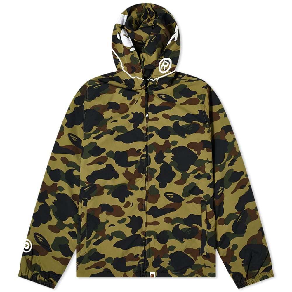 A Bathing Ape 3 Layer Shark Jacket A Bathing Ape