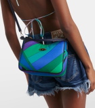 Pucci Yummy leather-trimmed shoulder bag