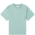 Acne Studios Men's Extorr Pocket Pink Label T-Shirt in Spearmint Green