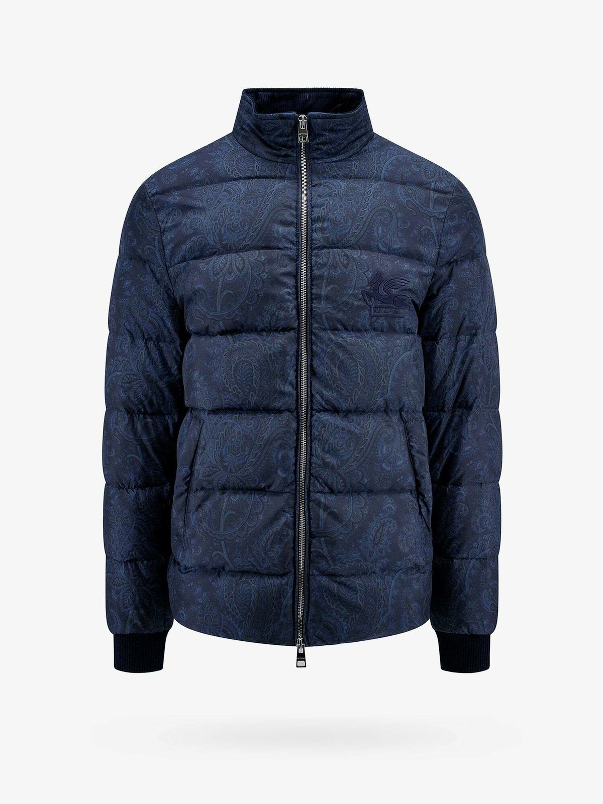 Etro Jacket Blue Mens Etro
