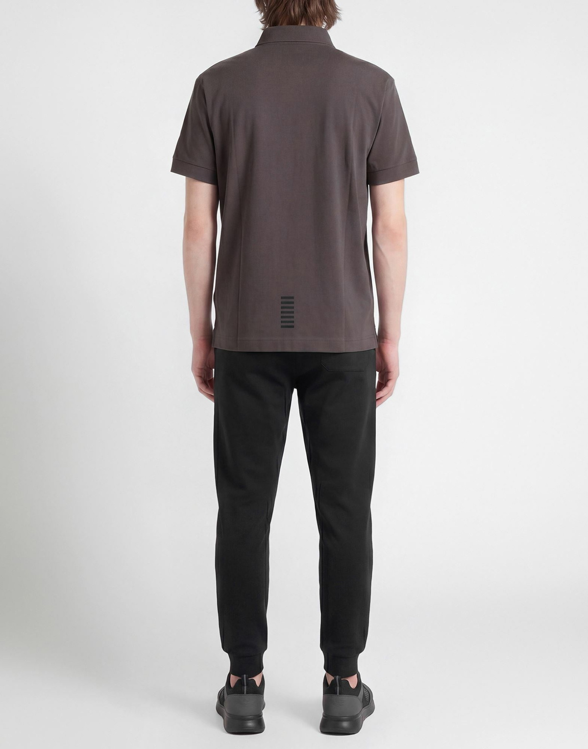 Ea7 Mens Polo shirt in Grey