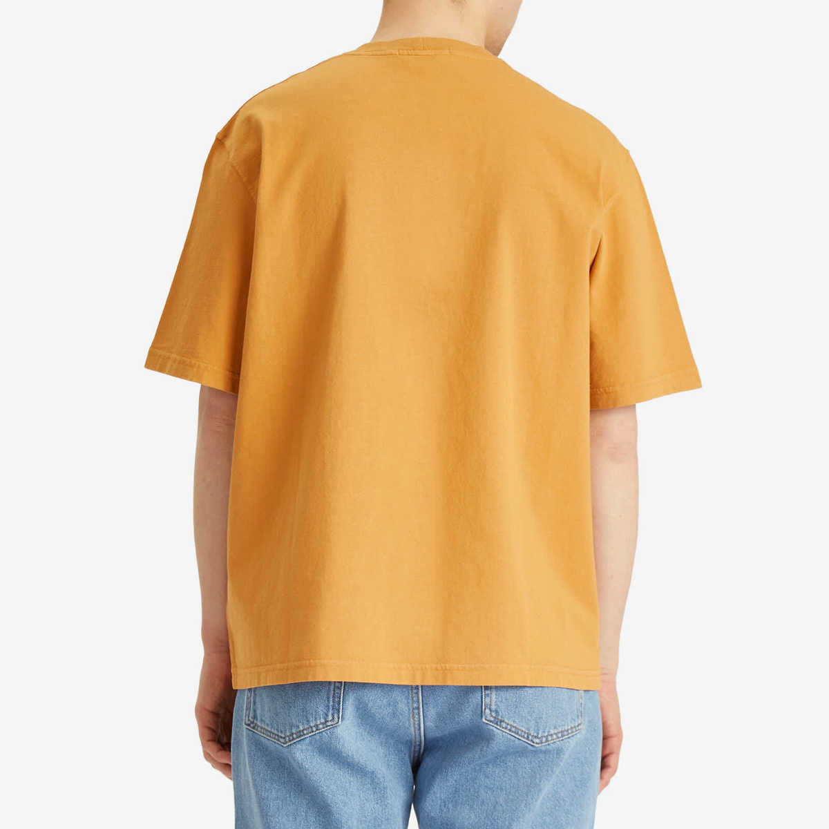 【STONE 】 Marina cotton T-shirt Stone Island Men's Marina Organic Cotton T-Shirt in Apricot