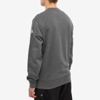 Moncler Men's Snowflake Logo Crew Sweat in Grey