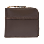Comme des Garçons Wallet SA3100TS Triple Stitch Wallet in Brown 