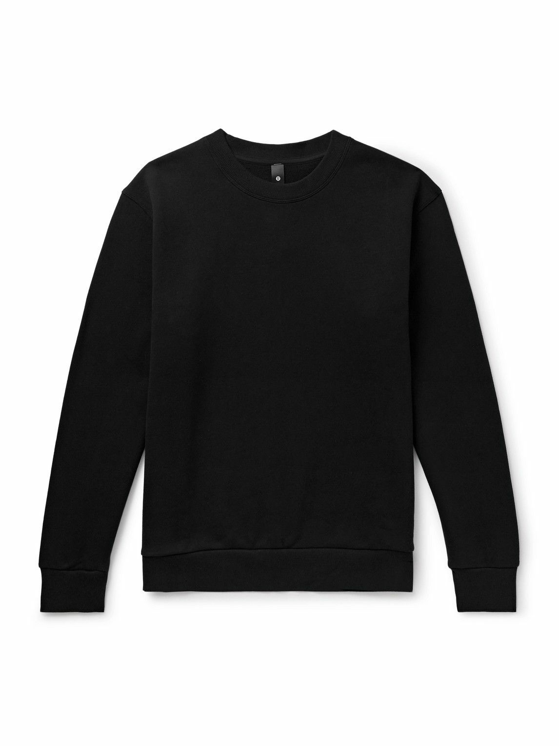 Lululemon - Steady State Cotton-Blend Jersey Sweatshirt - Black