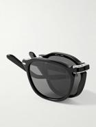 Persol - Round-Frame Foldable Acetate Sunglasses