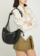 Isabel Marant Maia Medium Braided Leather Shoulder bag - Black - One Size