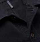 Incotex - Cotton-Moleskin Shirt Jacket - Men - Navy