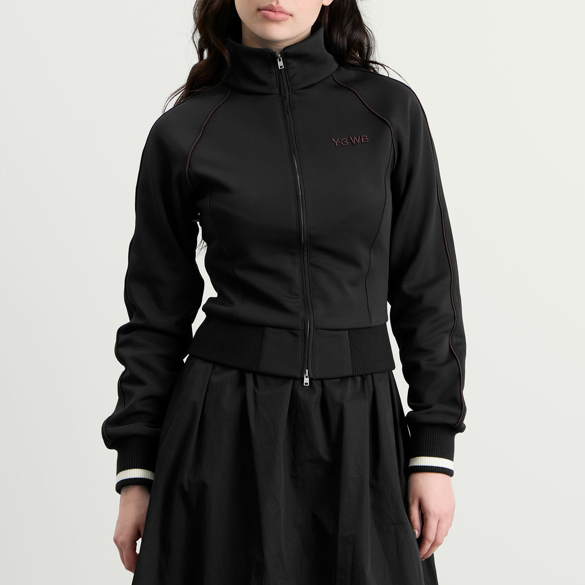 Adidas Women's Y3 x Wales Bonner Track Jacket in Black